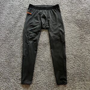Under Armour HeatGear Compression Tights Pants Grey Mens Size Large